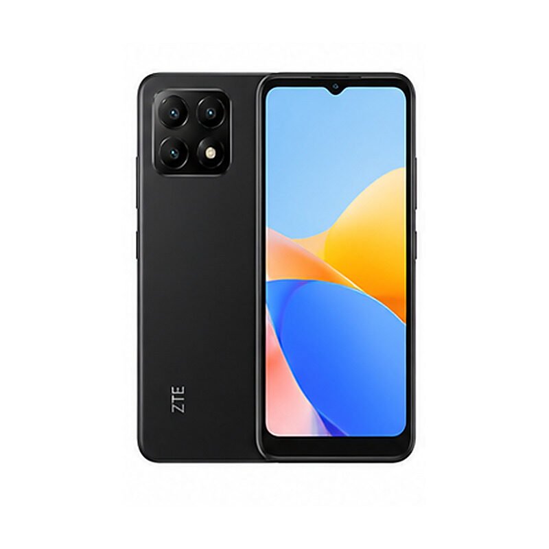 ZTE Blade A35 handset on pure white background