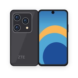 ZTE Blade V50 Design front and back illustration