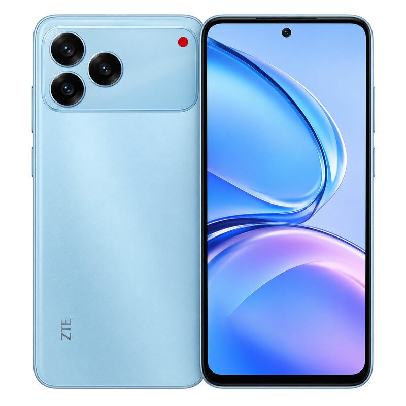 ZTE Blade V80 Design front and rear views